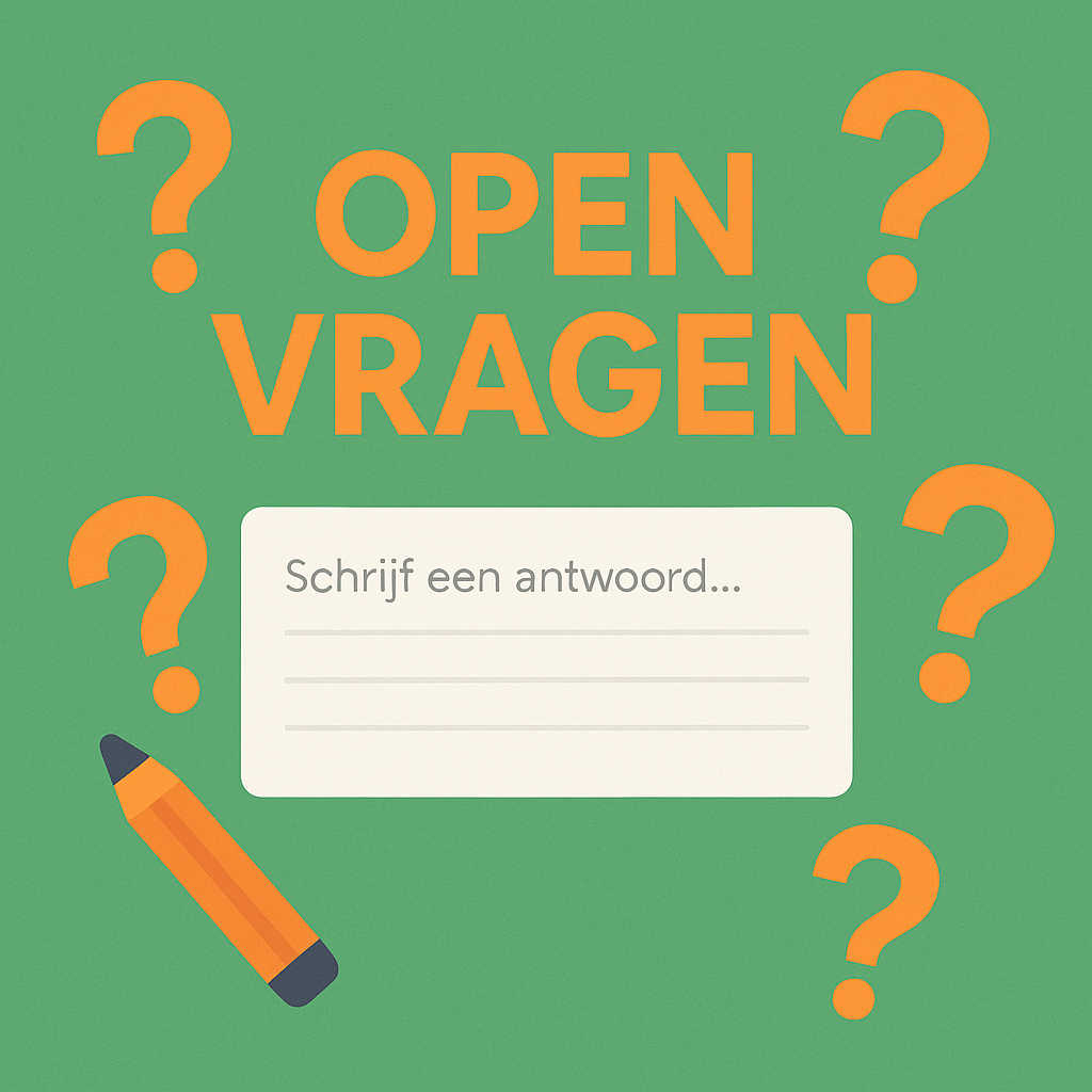Tekstvak voor open antwoorden